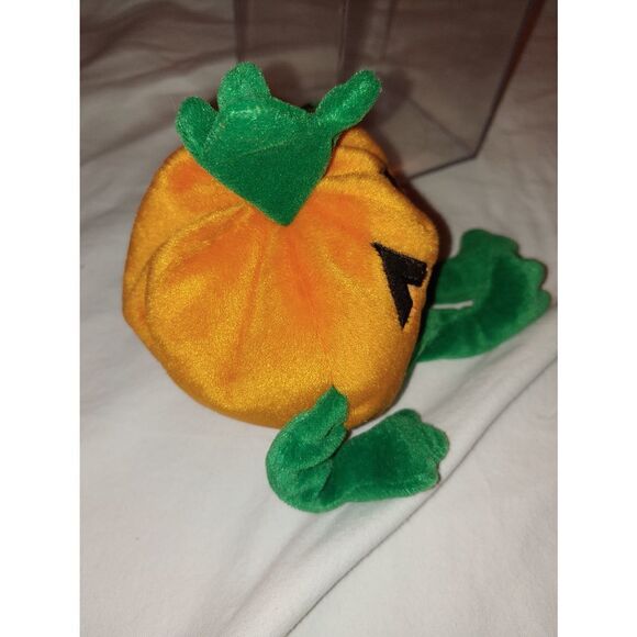Ty Beanie Baby 9" PUMKIN  DOB: October 31, 1998 - Picture 5 of 7